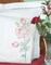 Jack Dempsey Stamped Pillowcases W/White Perle Edge 2/Pkg-Long Stem Rose